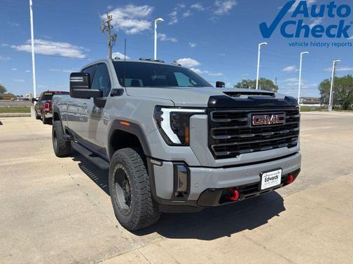 Gray 2024 GMC Sierra 2500 AT4
