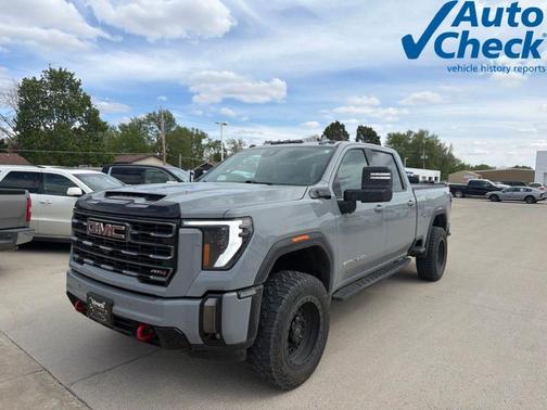Gray 2024 GMC Sierra 2500 AT4