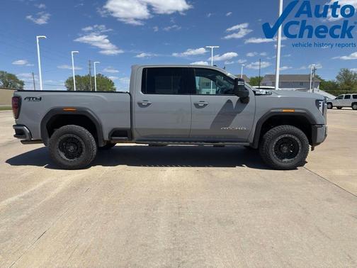 Gray 2024 GMC Sierra 2500 AT4