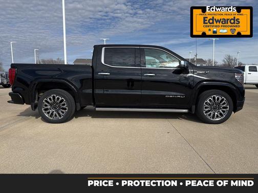 Onyx Black 2025 GMC Sierra 1500 Denali Ultimate