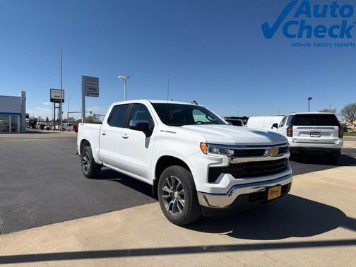 Summit White 2023 Chevrolet Silverado 1500 LT