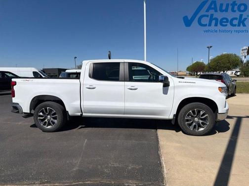 Summit White 2023 Chevrolet Silverado 1500 LT