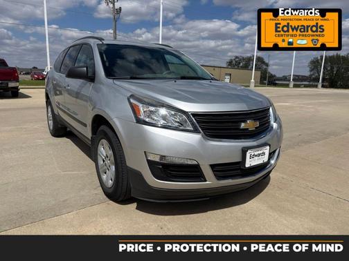 Silver Ice Metallic 2014 Chevrolet Traverse LS