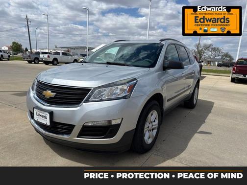 Silver Ice Metallic 2014 Chevrolet Traverse LS