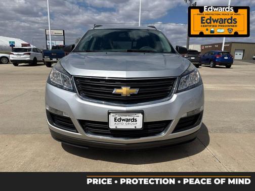 Silver Ice Metallic 2014 Chevrolet Traverse LS