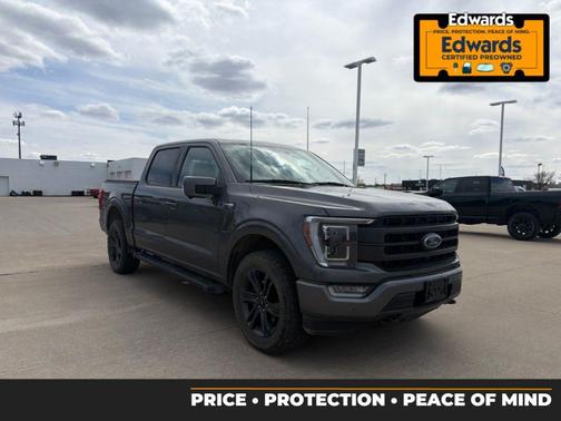 Gray Metallic 2023 Ford F-150 Lariat