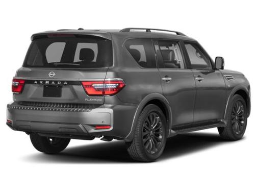 Gun Metallic 2021 Nissan Armada Platinum 2WD