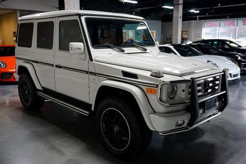 Arctic White 2011 Mercedes-Benz G-Class *G55 AMG* *White/Brown* *Designo Lthr* *V8 S/C* *Only 61k Miles*
