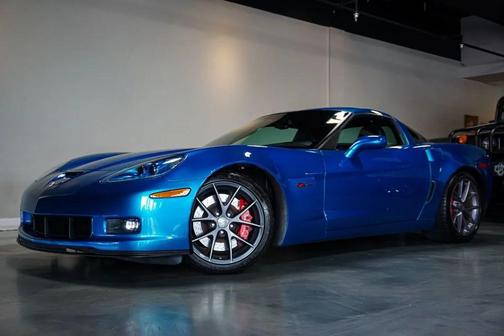 Jetstream Blue Metallic Tintcoat 2010 Chevrolet Corvette Z06