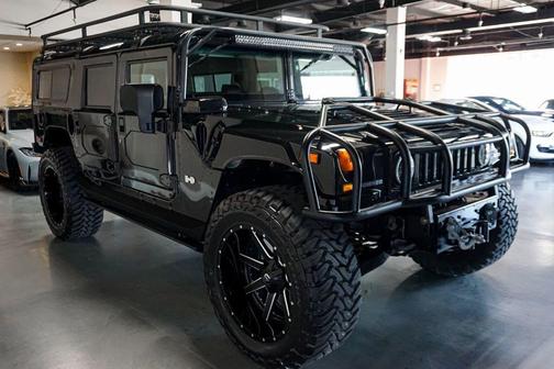 Black 2006 Hummer H1 Alpha *Alpha Wagon* *Predator Upgrades* *Super Rare Truck*