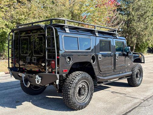 Black 2006 Hummer H1 Alpha *Alpha Wagon* *Predator Upgrades* *Super Rare Truck*