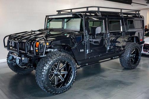 Black 2006 Hummer H1 Alpha *Alpha Wagon* *Predator Upgrades* *Super Rare Truck*