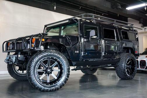 Black 2006 Hummer H1 Alpha *Alpha Wagon* *Predator Upgrades* *Super Rare Truck*