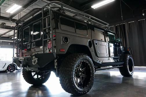 Black 2006 Hummer H1 Alpha *Alpha Wagon* *Predator Upgrades* *Super Rare Truck*
