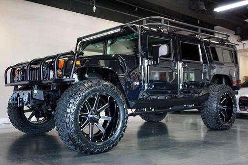 Black 2006 Hummer H1 Alpha *Alpha Wagon* *Predator Upgrades* *Super Rare Truck*