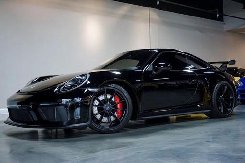 Black 2018 Porsche 911 *991.2 GT3* *6-Speed Manual* *FAL* *Carbon Buckets* *PPF*