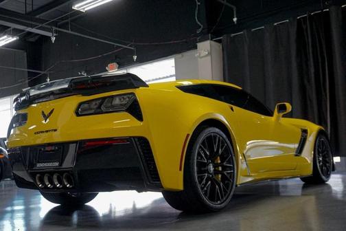 Corvette Racing Yellow Tintcoat 2017 Chevrolet Corvette Z06
