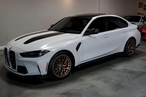 2024 BMW M3 *M3 CS* *Frozen White* *Carbon Buckets* *Carbon Roof*