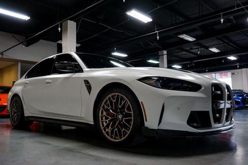 2024 BMW M3 *M3 CS* *Frozen White* *Carbon Buckets* *Carbon Roof*