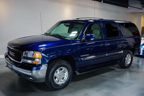 Indigo Blue Metallic 2001 GMC Yukon SLT