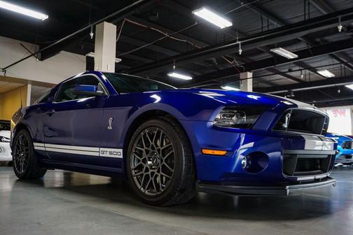 Deep Impact Blue Metallic 2014 Ford Shelby GT500 Base