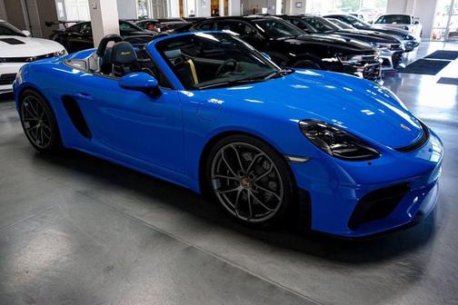 2022 Porsche 718 Spyder *718 Spyder* *6-Speed Manual* *Shark Blue* *Full PPF*