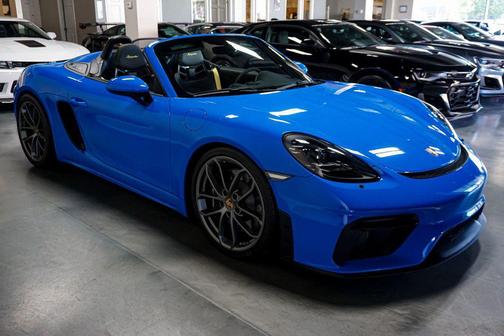 2022 Porsche 718 Spyder *718 Spyder* *6-Speed Manual* *Shark Blue* *Full PPF*
