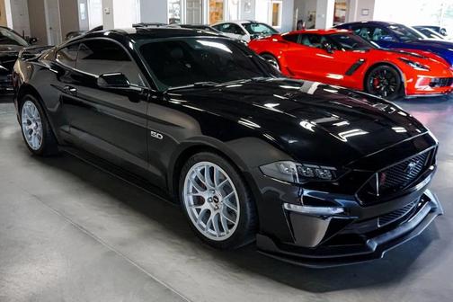 Shadow Black 2018 Ford Mustang GT Premium