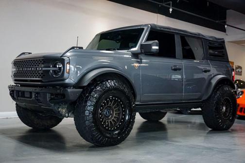 Carbonized Gray Metallic 2021 Ford Bronco *Badlands Advanced 4WD* *Sasquatch Pkg* *Tasteful Upgrades*