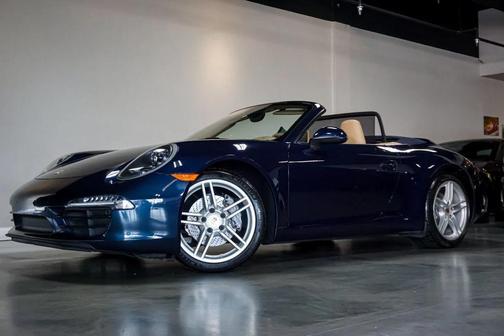Dark Blue Metallic 2013 Porsche 911 Carrera