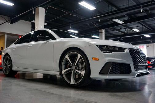 Glacier White Metallic 2016 Audi RS 7 4.0T Prestige