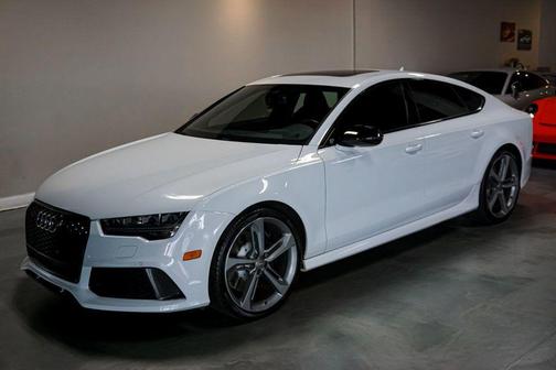 Glacier White Metallic 2016 Audi RS 7 4.0T Prestige
