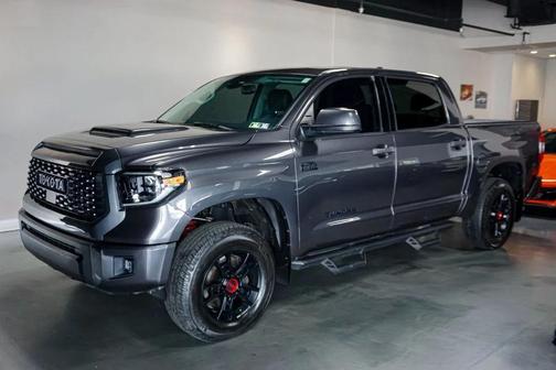 Magnetic Gray Metallic 2021 Toyota Tundra *TRD Pro CrewMax* *4x4* *Magnetic Gray/Black Leather* *1-Owner*