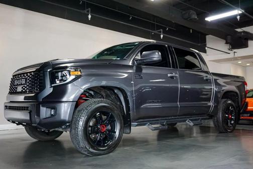 Magnetic Gray Metallic 2021 Toyota Tundra *TRD Pro CrewMax* *4x4* *Magnetic Gray/Black Leather* *1-Owner*