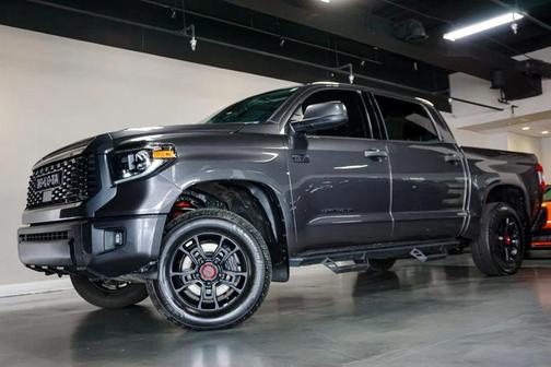 Magnetic Gray Metallic 2021 Toyota Tundra *TRD Pro CrewMax* *4x4* *Magnetic Gray/Black Leather* *1-Owner*
