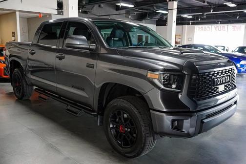 Magnetic Gray Metallic 2021 Toyota Tundra *TRD Pro CrewMax* *4x4* *Magnetic Gray/Black Leather* *1-Owner*