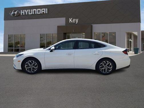Serenity White 2023 Hyundai SONATA SEL