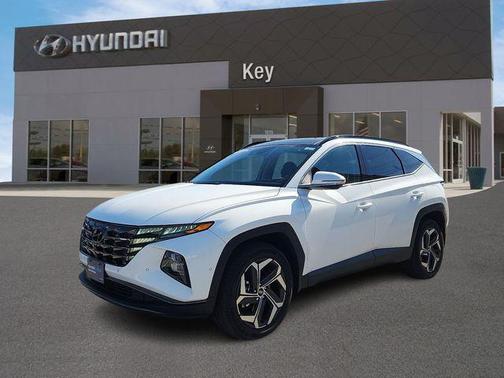 Serenity White Pearl 2023 Hyundai TUCSON Limited