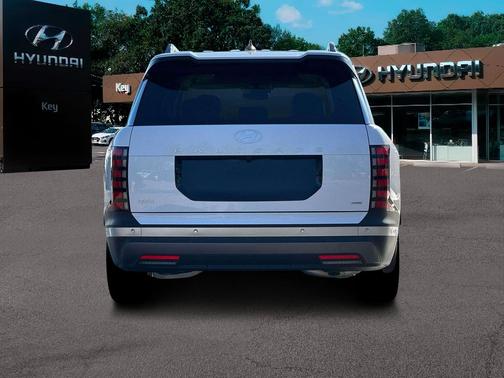 Creamy White Pearl 2026 Hyundai Palisade Hybrid SEL Premium 8P
