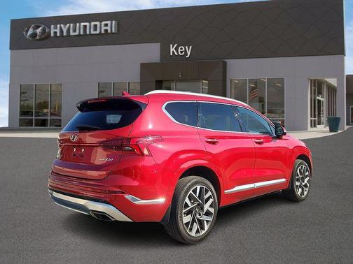 Calypso Red 2023 Hyundai SANTA FE Calligraphy