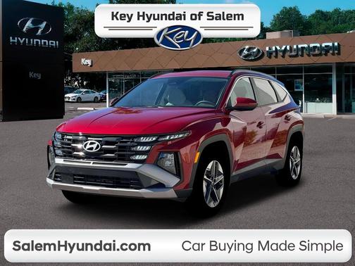 Ultimate Red 2026 Hyundai TUCSON Hybrid SEL