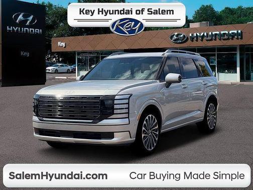 Typhoon Silver Metallic 2026 Hyundai Palisade Hybrid Calligraphy