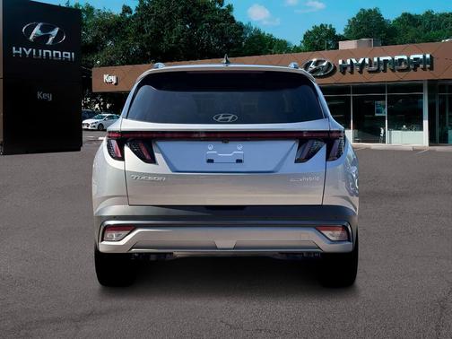Shimmering Silver 2026 Hyundai TUCSON Hybrid Limited