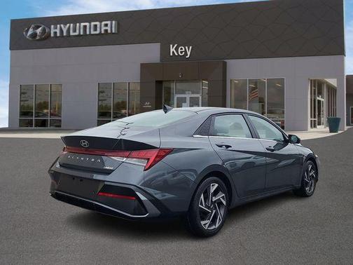 Ecotronic Gray 2024 Hyundai ELANTRA Limited