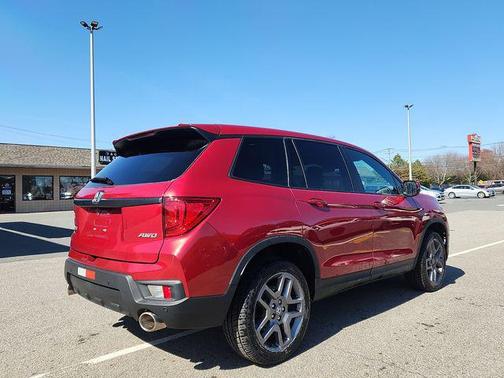Radiant Red 2023 Honda Passport AWD EX-L