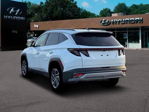 Creamy White Pearl 2026 Hyundai TUCSON Hybrid Limited
