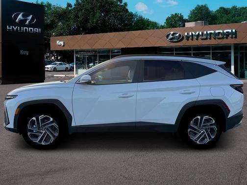 Creamy White Pearl 2026 Hyundai TUCSON Hybrid Limited