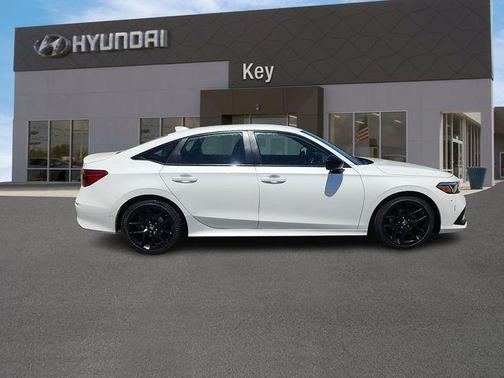 Platinum White Pearl 2023 Honda Civic Sport