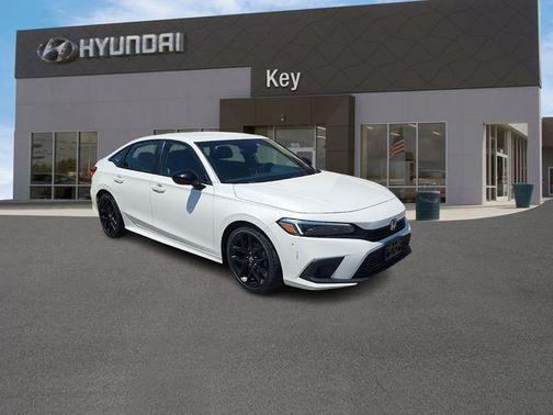 Platinum White Pearl 2023 Honda Civic Sport