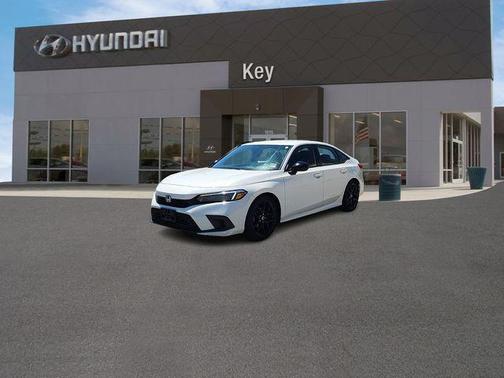 Platinum White Pearl 2023 Honda Civic Sport